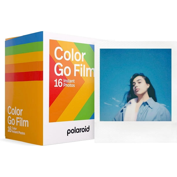 Polaroid Go Color Film - Double Pack (16 Photos) (6017) - Only Compatible  with Polaroid Go Camera