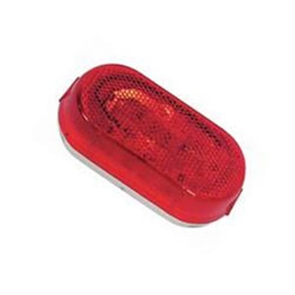 Peterson Mfg V108WR Oval Clearance Light- Red