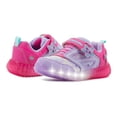 thumbnail image 2 of Tenis Niña Bubble Gummers Luces Pau Fiusha Lila 14-20 rosa 16, 2 of 6