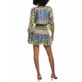 thumbnail image 2 of Ramy Brook womens  Ashalina Silk-Blend Dress, s, Blue, 2 of 3