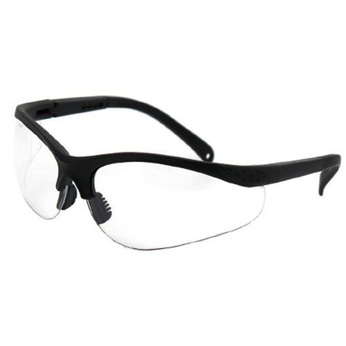 Safety Vu Half Rimless Safety Glasses, Clear