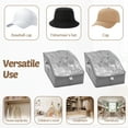 thumbnail image 6 of 2 PCS Stackable Hat Storage for Baseball Caps Holds up to 24 Caps Hat Organizer Flip-Top Access for Closet Sturdy Snapback Boxes for Men with Cardboard, 6 of 11