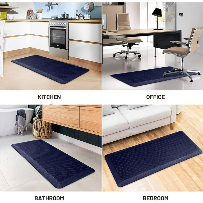 Anti Fatigue Floor Mats,Perfect Kitchen Mat, Standing Desk Mat ,Comfort at  Home, Office, Stain Resistant,Non-Slip Bottom,20''x39''x0.75'' 