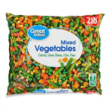 Great Value Mixed Vegetables, 32 oz Bag (Frozen)
