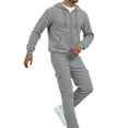 thumbnail image 4 of Mens Sweatsuits 2 Piece Sets, Fashion Men's Tracksuits Casual Athletic Jogging Outfits Lounge Sports Suit Tracksuit Long Sleeve, 4 of 9