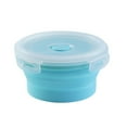 thumbnail image 1 of Silicone Lunch Box Food-grade Lunch Box Foldable Silicone Lunch Box with Sealed Lid Microwave Safe Portable Bento Food, 1 of 5