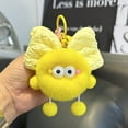 thumbnail image 4 of Cute Keychain With Bow Soft Toy Car Accessory Backpack Charm For Girls Boys Kids Stuffed Animal, 4 of 5