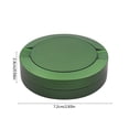 thumbnail image 3 of Metal Case Double Layer, Portable Travel Lip Balm Nose Pack Container Can, Sturdy Iron Pill Box for Pocket Storage Daily Use, Army Green, 3 of 6