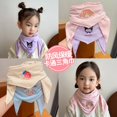 thumbnail image 2 of Bufanda para bebé Primavera Otoño e Invierno Pantuflas triangulares finas para bebé Bufanda agradable para la piel para niños y niñas Cuello Sanrio para niños, 2 of 5
