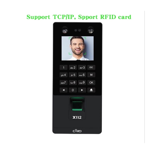 TCP/IP/USB Biometric Facial Door Access Control System Fingerprint Face Time Attendance Machine Keypad Reader