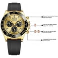 thumbnail image 7 of Pagani Design Daytona Homage Men's Watch Panda Analog Quartz Japan Movement Chronograph Luxury Wrist Watch Business Waterproof Silicone Strap Sports Pagani Watches for Men, 7 of 7
