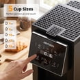 thumbnail image 6 of AIRMSEN 3-In-1 Single Serve Coffee Maker with Grinder, K Cup Coffee Maker Compatible with Beans and Grounds, Pod Coffee Machine with 6 Grind Levels & 6-14oz Cup Sizes, BPA-Free, 6 of 11