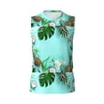 thumbnail image 6 of Picia Tropical Pineapple mens Cotton Tank Undershirts , Moisture-wicking Ribbed Tanks, Lightweight Cotton Tank Undershirts-X-Large, 6 of 8