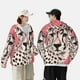thumbnail image 4 of Balery Pink Cheetah Art Sudadera ligera de manga larga con capucha y protección solar UPF 50+ para hombre y mujer, ideal para pesca y running-3X-Large, 4 of 7