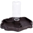thumbnail image 1 of Botella de agua para reptiles, comedero y bebedero automático para tortugas, tazón de comida y agua, dispensador de biberón para mascotas, bandeja de alimentación para lagartos, tortugas y, 1 of 5