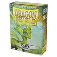 thumbnail image 2 of Arcane Tinmen ATM11240 Deck Protector - Dragon Shields - Matte Olive - 60 Count, 2 of 4