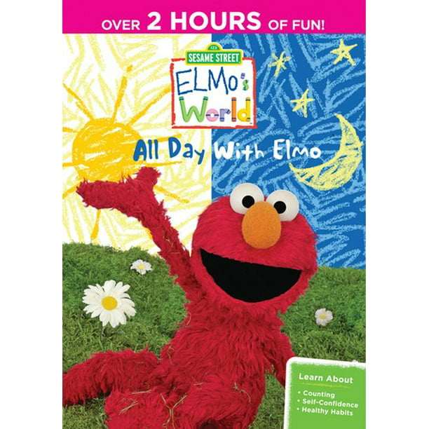 Sesame Street Elmo S World All Day With Elmo Dvd Walmart Com
