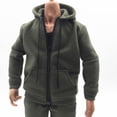 thumbnail image 2 of Traje con Capucha Bewildely 1/6 Soldado Masculino Verde, 2 of 6