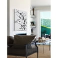 thumbnail image 6 of Marmont Hill "Grey Leaves" by Katarina Snygg Painting Print on Wrapped Canvas, 6 of 7