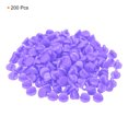 thumbnail image 3 of Uxcell Rubber Pin Backs Lapel Pin Backing Brooch Holder Decorative Accessories Purple 200 Pack, 3 of 6