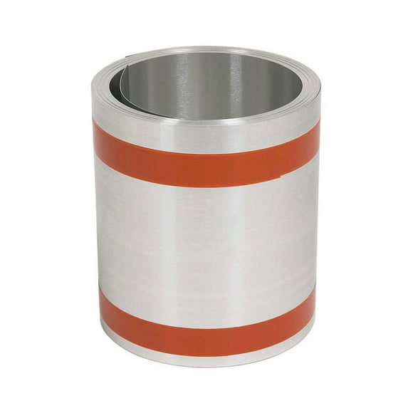 Rollo de tapajuntas Amerimax de aluminio, 8 cm de ancho x 15 m de largo, plateado