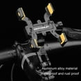 thumbnail image 5 of Toudaret 1 Pcs Motorcycle Phone Mount Holder Bike Phone Holder Handlebar Clamp, Bicycle Scooter Phone Clip for Road Bike Outdoor Cycling, 5 of 8