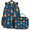 Multicolour 4, variant on Herdesigns Rocket Backpack with Lunch Box Galaxy Star Lightweight Large Travel Work Laptop Backpacks Set Casual Daypacks