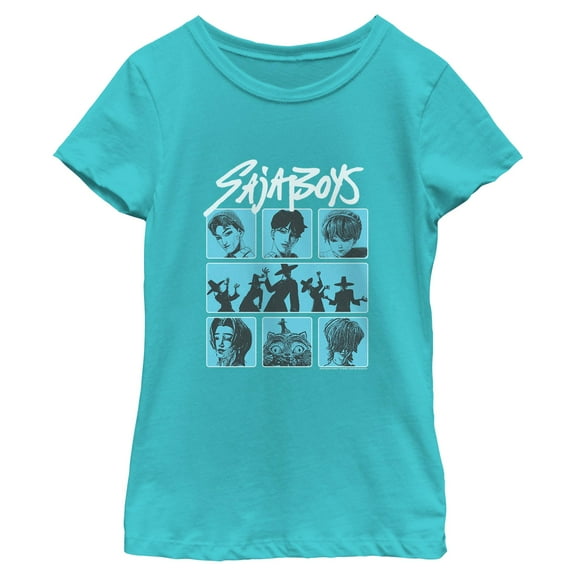 Girls KPop Demon Hunters Saja Boys Group T Shirt
