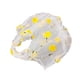 thumbnail image 3 of Bordado Bolso de flores Beach Tote Fashion Fashion Bols de malla transparente para Picnic Amarillo, 3 of 8