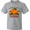 thumbnail image 3 of Inktastic Thankful Grateful and Blessed Pumpkins and Sunflower Youth T-Shirt, 3 of 5
