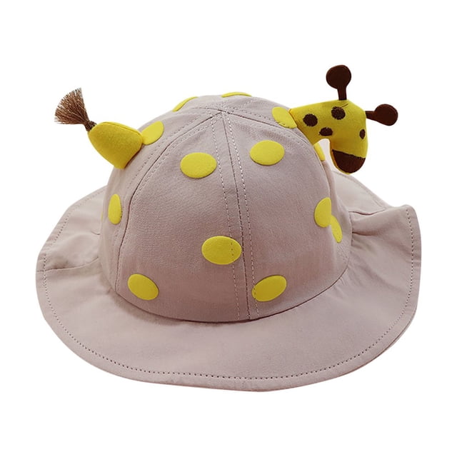 Toddler Baby Kids Outdoor Printing Pattern Hats Fisherman‘S Hat Sun Cap