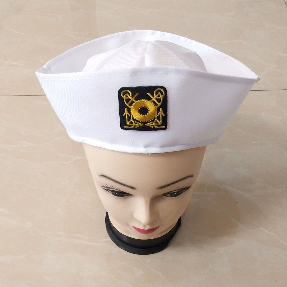Sailor Hat Captain Navy Hat Children's Performance Party Captain Police ...