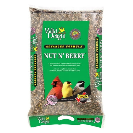 Wild Delight Nut N Berry Bird Seed/Food, 5 Lb