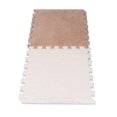 thumbnail image 1 of 10pcs Soft Plush, Thickened Interlocking Puzzle Area Rugs, Cuttable Foam Carpet Tiles for Living Room, Bedroom, 1 of 7