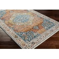thumbnail image 3 of Mark&Day Area Rugs, 8x10 Leavenworth Traditional Saffron Area Rug, Orange Blue Cream Carpet for Living Room, Bedroom or Kitchen (7'10" x 9'8"), 3 of 6
