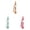 3PCS/Set, variant on Summer Spray Bottle Set Pump Mister Personal Cooling Device Empty Plastic Spray Bottles Water Refillable Portable Misting Sprayers for Outdoor Patio Camping Hiking（Green）