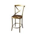thumbnail image 1 of Beaumont Lane Tabouret de Comptoir 24 Pouces en Or, 1 of 2