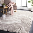 thumbnail image 2 of SAFAVIEH Meadow Joey Wavy Marble Area Rug, Beige, 8' x 10', 2 of 8