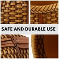 thumbnail image 3 of Masteelf  Unbreakable Kitchen Storage Basket Wicker Woven Banquet, 3 of 6