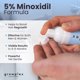thumbnail image 4 of Espuma para el crecimiento del cabello Growplex Vitafoam 5% Minoxidil para hombres y mujeres, 4 of 7