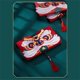 thumbnail image 5 of Fiudx Sobre Rojo Plegable, Estampado Dorado, Elegante Decoración con Borlas, Regalo de Año Nuevo Lunar, Cumpleaños, Negocios, Ocasiones Especiales, Gran Capacidad, 18,6 X 10,2 Cm, 5 of 7