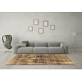 thumbnail image 3 of Ahgly Company Indoor Rectangle Abstract Brown Modern Area Rugs, 8' x 10', 3 of 4