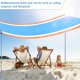 thumbnail image 3 of Manta De Playa,Manta De Picnic,210x200cm Estera De Playa Extra Grande A Prueba De Arena Impermeable para 5-8 Adultos,Manta De Playa Ligera Y Plegable Estera De Picnic para Viajes,Camping,Picnic,Sende, 3 of 5