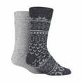 thumbnail image 1 of SockShop - 2 Pairs Mens & Ladies Thick Heavy Winter Warm Wool Hiking Boot Socks, 1 of 2