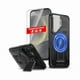 thumbnail image 1 of HAYANfor Samsung Galaxy S25 Case Magnetic[Compatible with MagSafe Support Wireless Charger]Built-in Camera Cover Kickstand+with Tempered Glass Screen Protector,360°Full-Body Phone Protection Black, 1 of 1