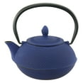 thumbnail image 3 of Creative Home Kyusu 30 oz. Cast Iron Tea Pot with Removable Stainless Steel Infuser Basket, Red, 3 of 4
