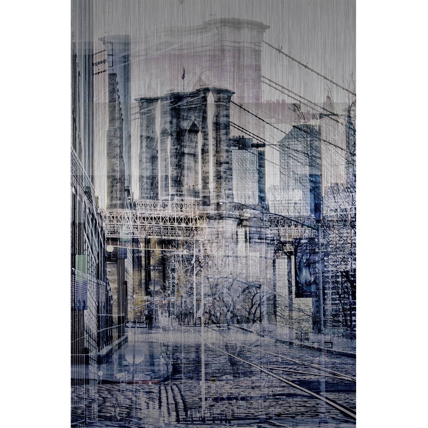 "Historical Compositions" Painting Print on Brushed Aluminum