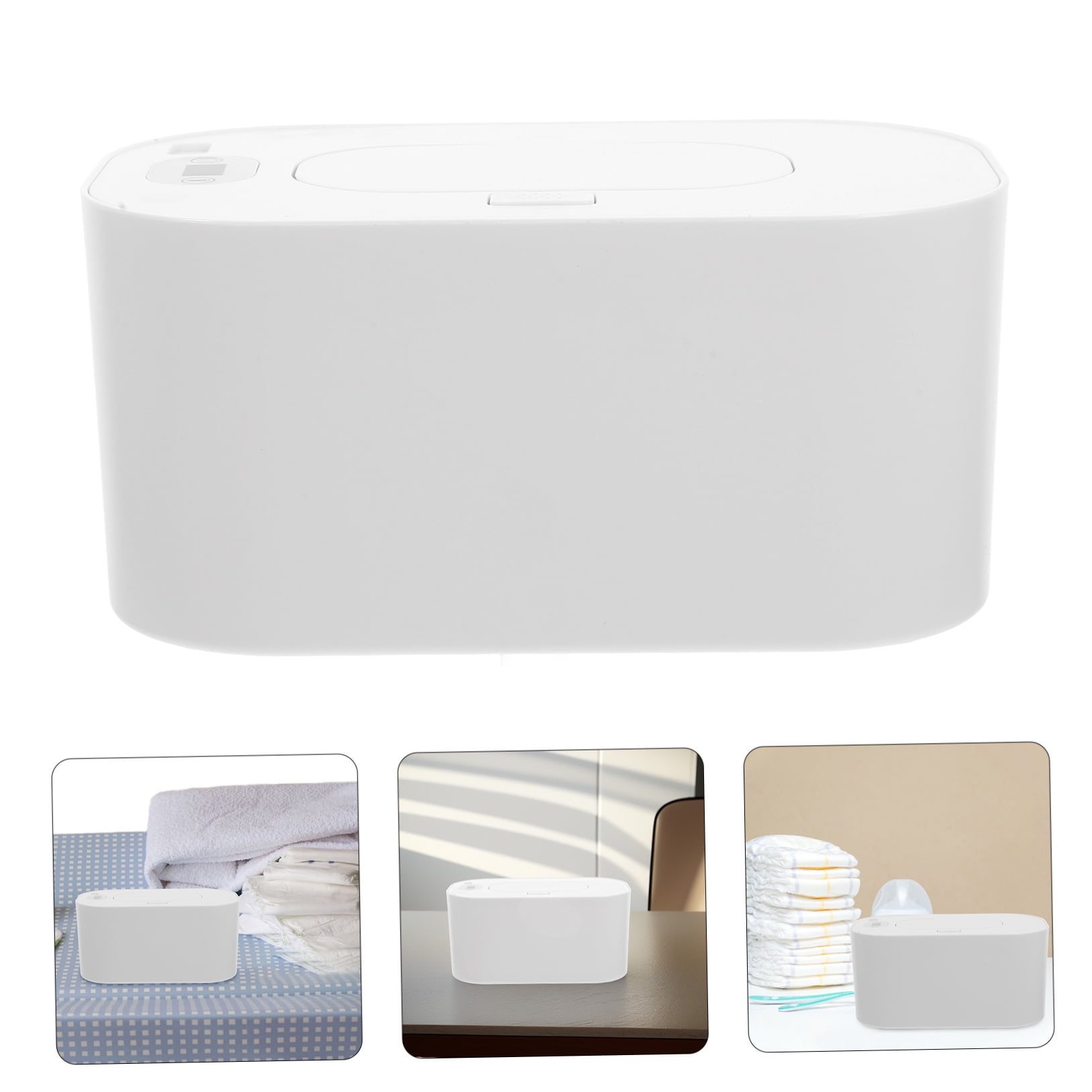Beaupretty USB Wet Tissue Warmer Constant Temperature White for Home 1Set