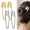 Gold+Silver, variant on Giant Safety Pin Hair Clip – Mega Metal Hair Pin for Women, Oversized Safety Brooch for Scarves, Shawls, and Hairstyle Accessories