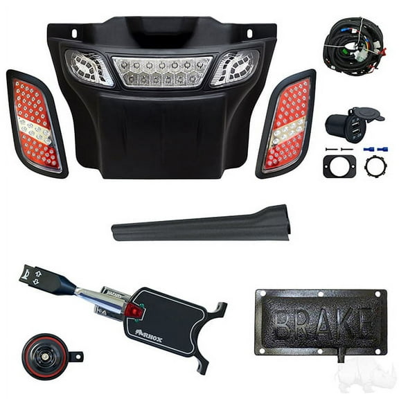 LED Light Bar Kit, E-Z-Go RXV 16  (Standard, Pedal Mount)